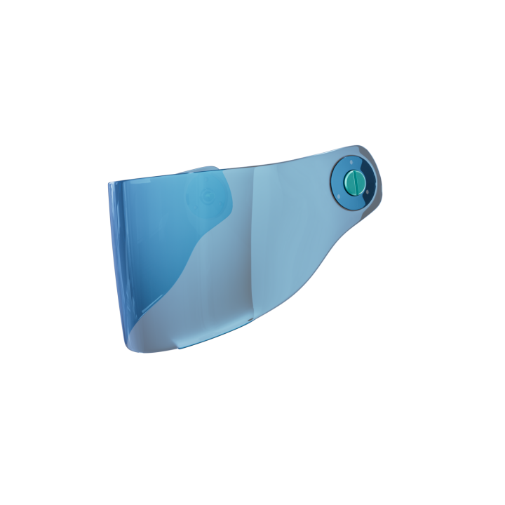 John Doe JD/One ECE Visor Set - Blue Silver Mirror - Salt Flats Clothing