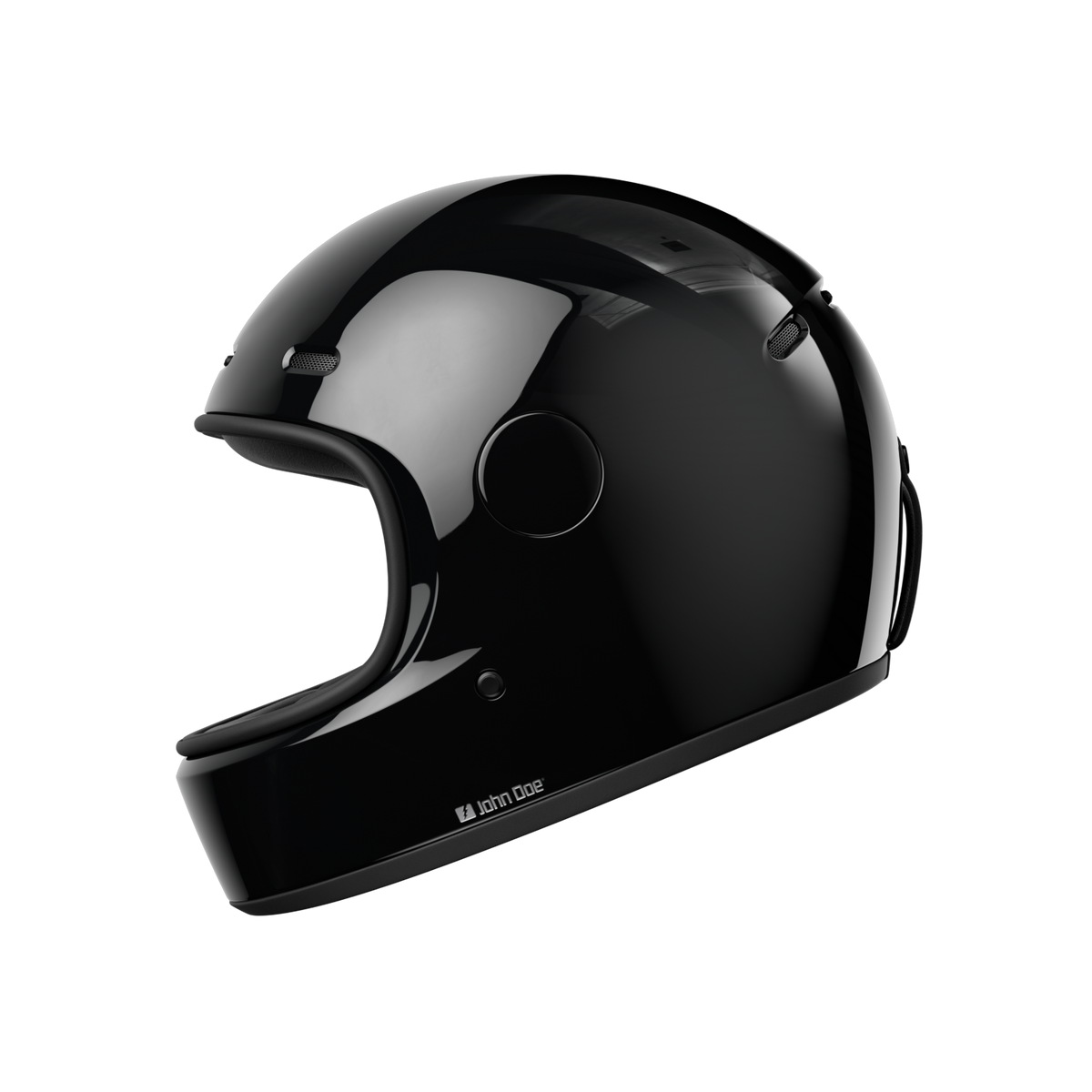 John Doe JD/ONE Helmet - Glossy Black - Salt Flats Clothing