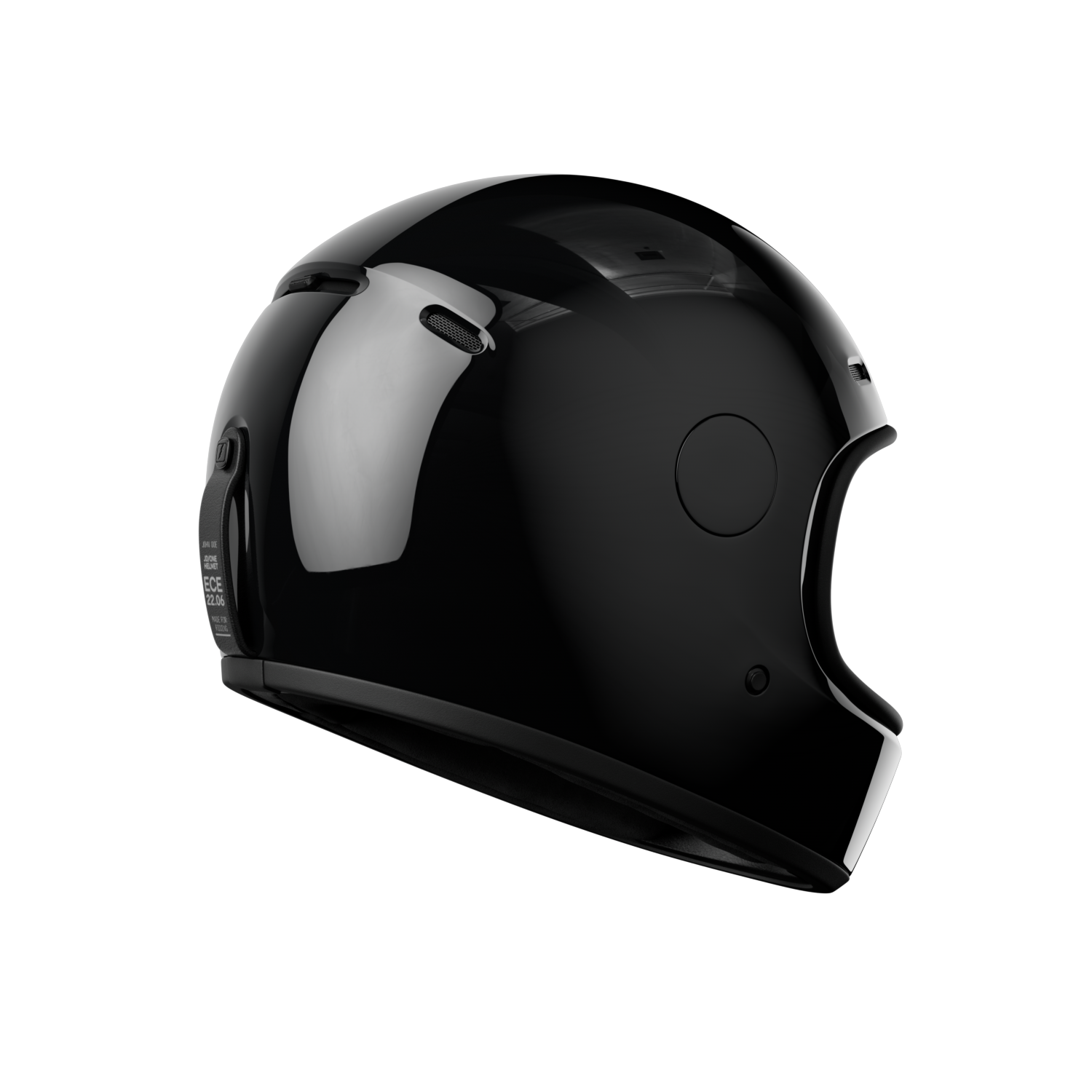 John Doe JD/ONE Helmet - Glossy Black - Salt Flats Clothing