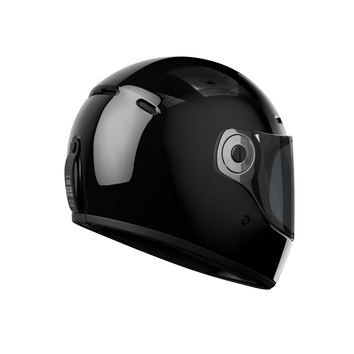 John Doe JD/ONE Helmet - Glossy Black - Salt Flats Clothing