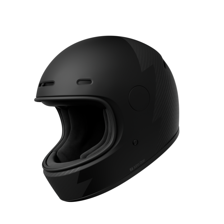 John Doe JD/ONE Helmet - Signature Frozen Black/Carbon - Salt Flats Clothing