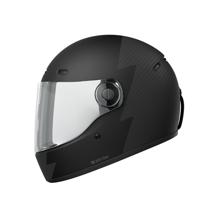 John Doe JD/ONE Helmet - Signature Frozen Black/Carbon - Salt Flats Clothing