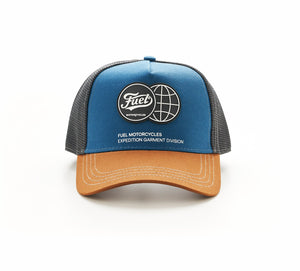 Fuel Motorcycles Expedition Logo Cap - Navy - Salt Flats Clothing