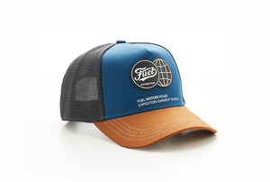 Fuel Motorcycles Expedition Logo Cap - Navy - Salt Flats Clothing