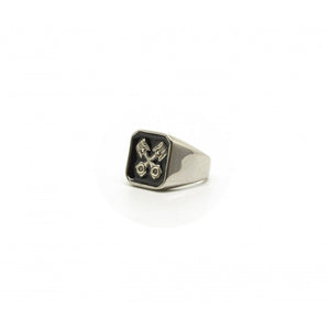 Black Pearl Creations Grand Piston Ring Square Ring