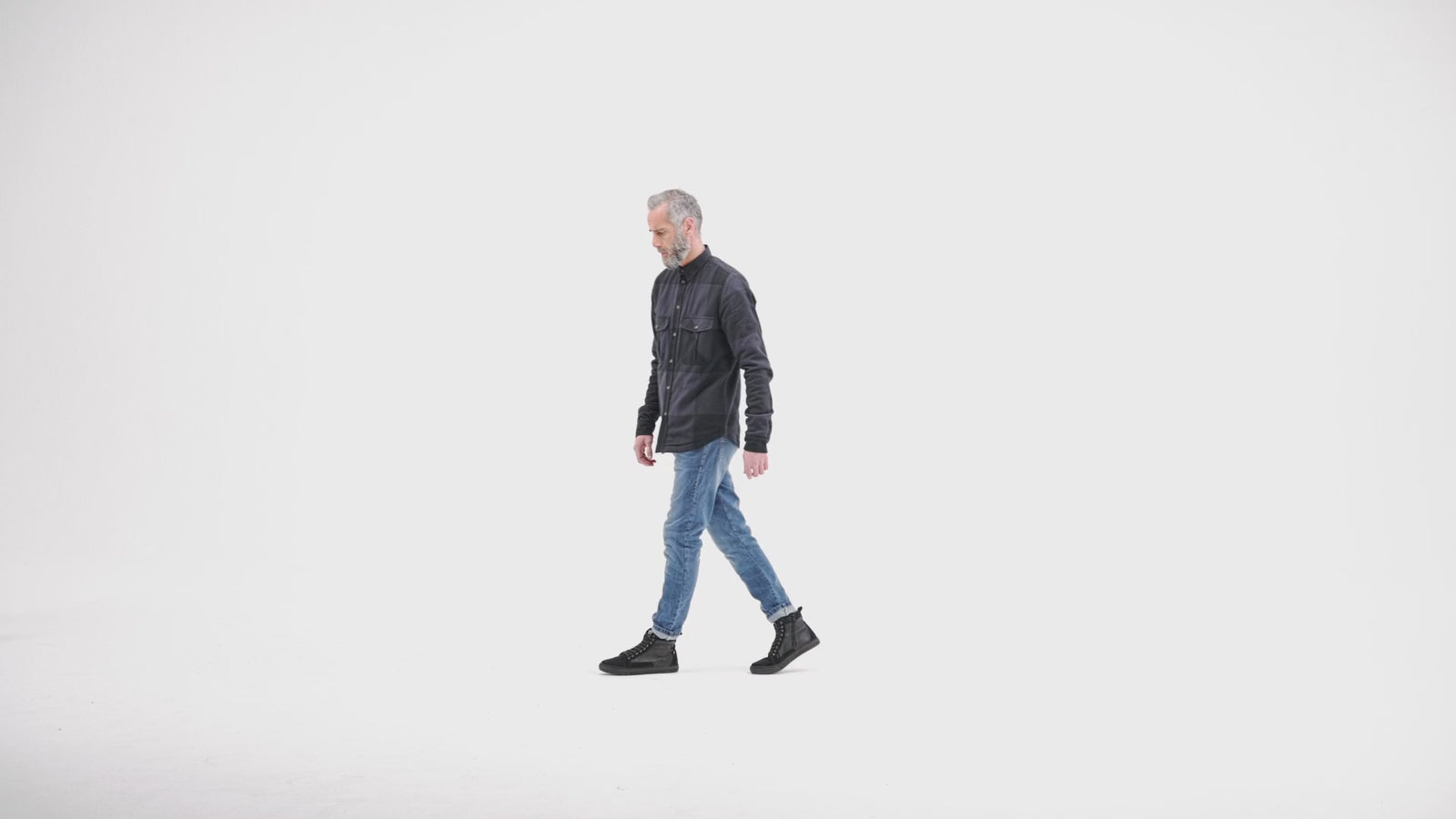 John Doe Motoshirt - Big Block Grey/Black - Salt Flats Clothing