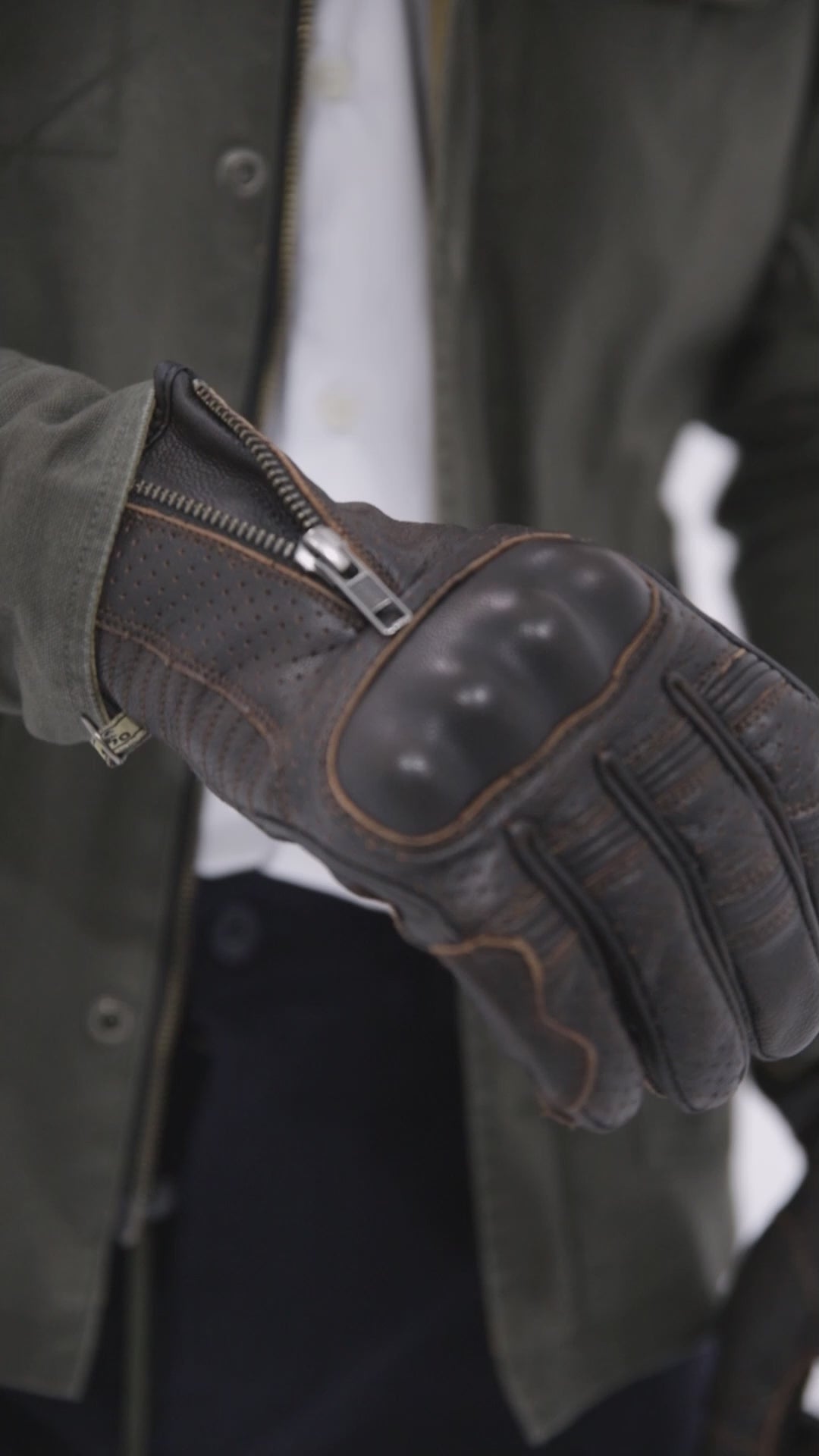 ByCity Amsterdam Men's Gloves Dark Brown - Salt Flats Clothing