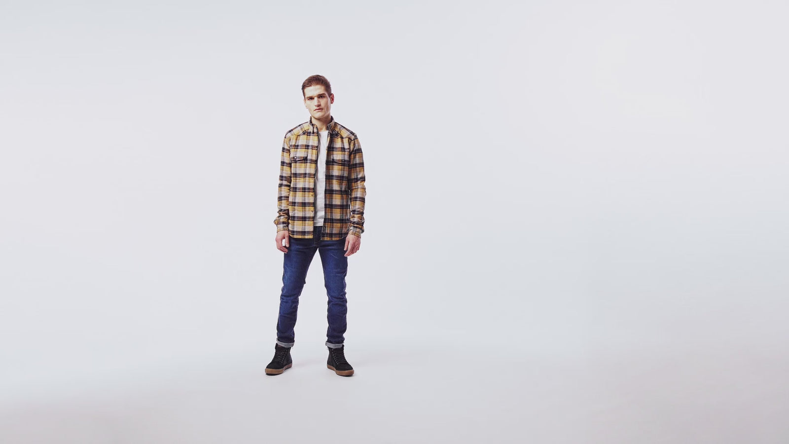 John Doe Motoshirt - Yellow - Salt Flats Clothing