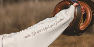 Wildust Sisters Escape Oversized Sweatshirt - Ecru - Salt Flats Clothing