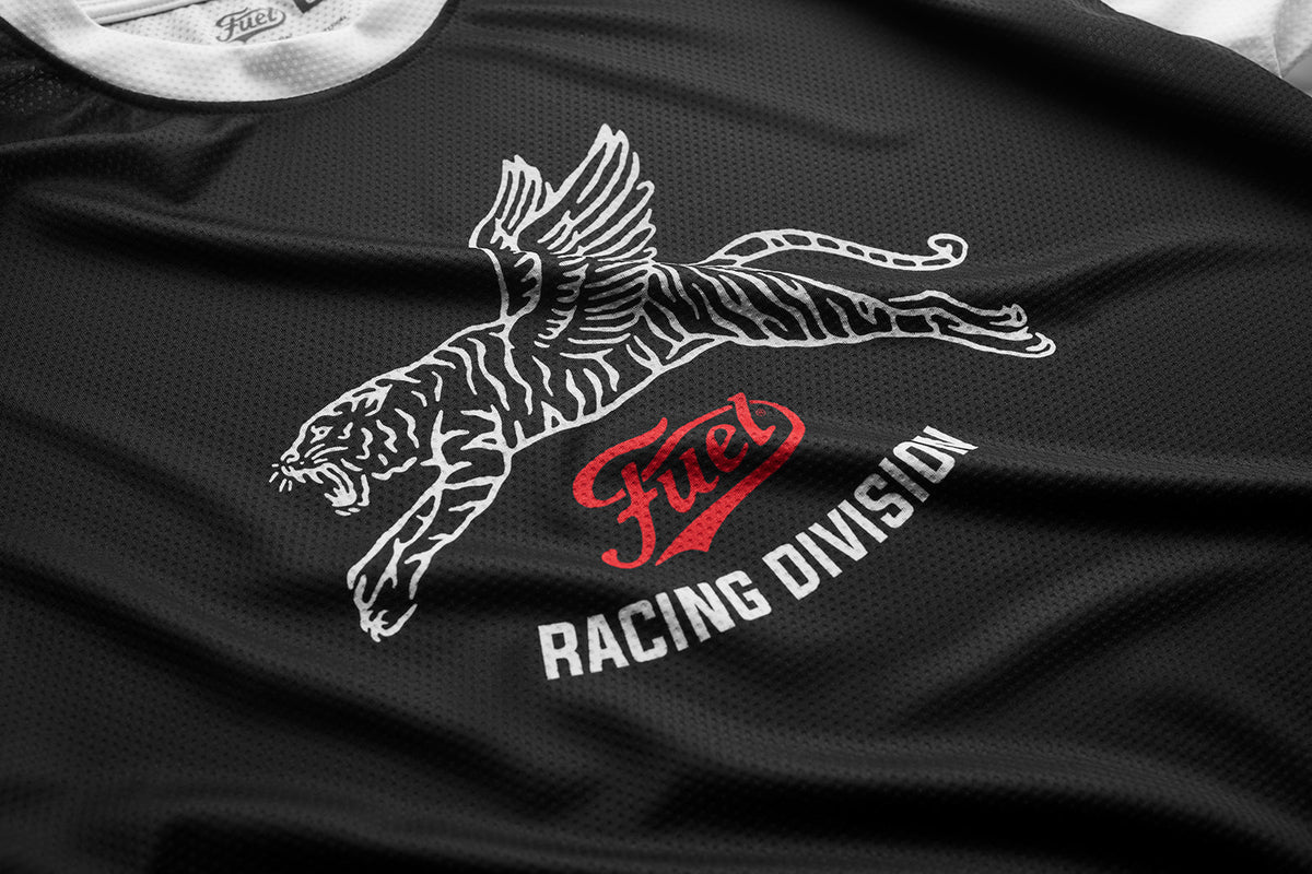 Fuel Motorcycles Racing Division Jersey - Black - Salt Flats Clothing