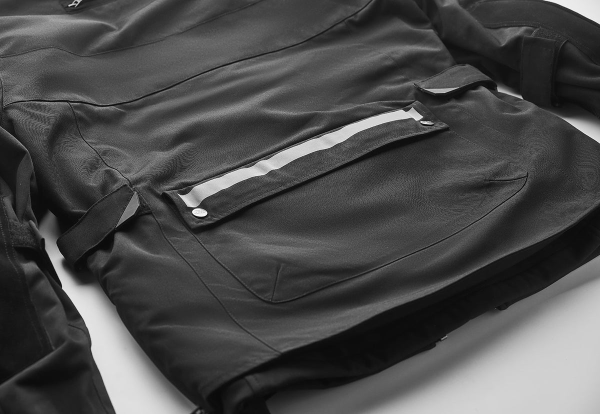 Fuel Motorcycles Rally 2 Jacket - Black - Salt Flats Clothing