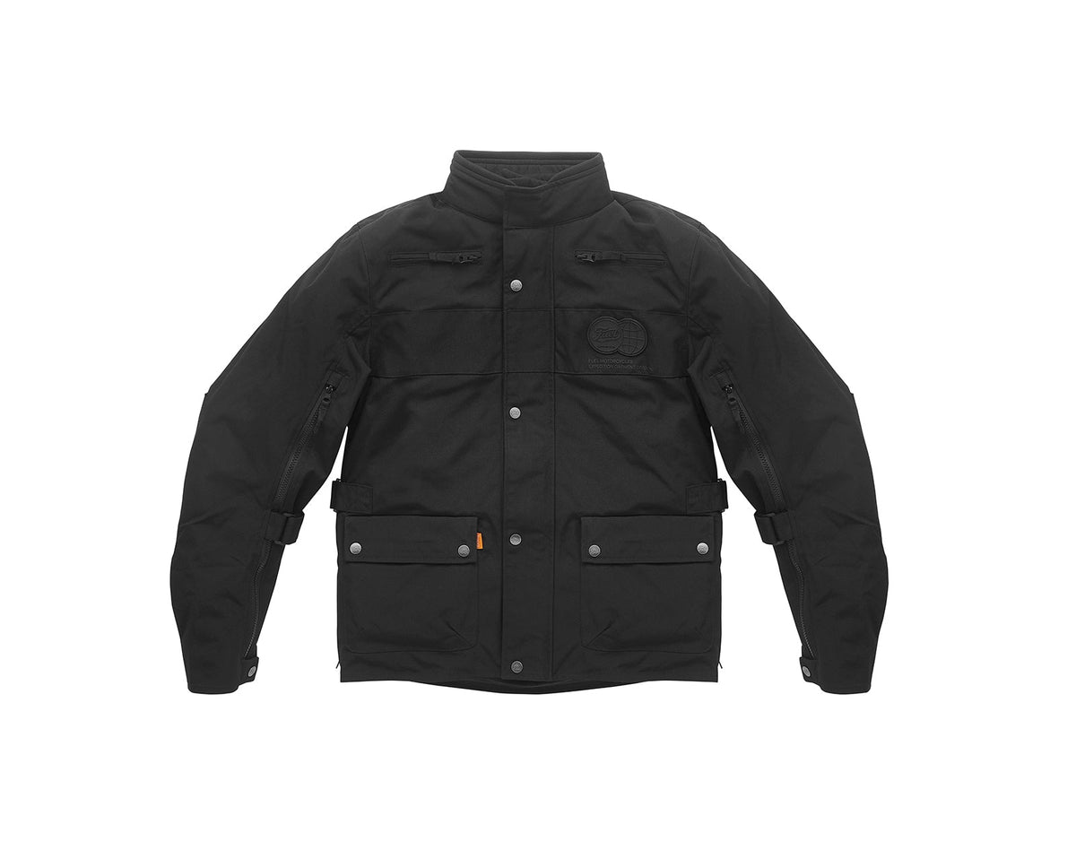 Fuel Motorcycles Rally 2 Jacket - Black - Salt Flats Clothing