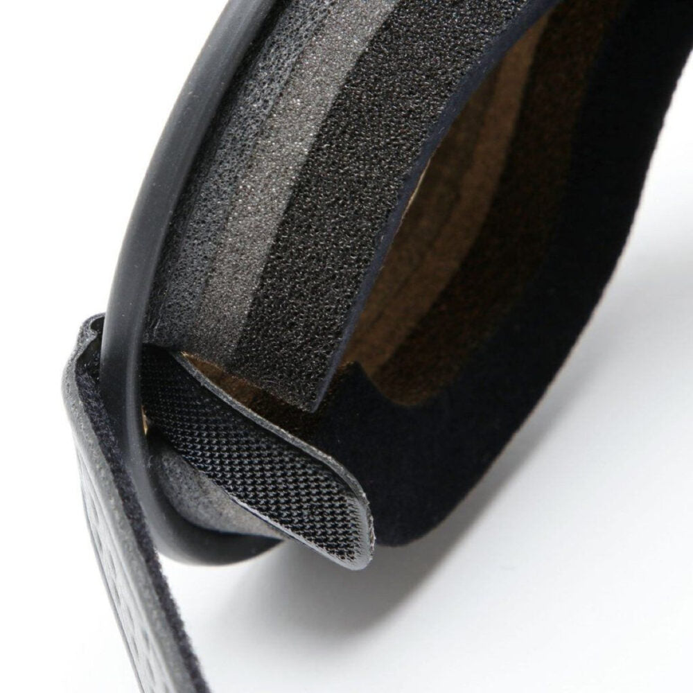 Ethen Cafe Racer Mirrored Goggles - Black White Checker