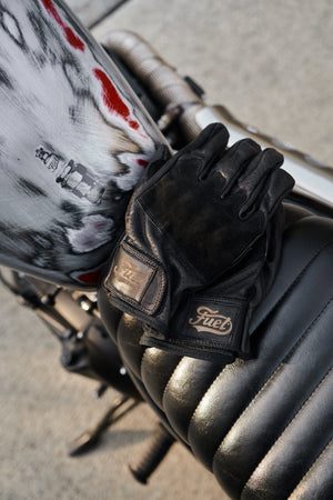 Fuel Motorcycles Gloves Rodeo - Black - Salt Flats Clothing