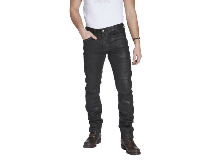 Rokker Rokkertech Slim Men's Motorcycle Jeans - Black - Salt Flats Clothing