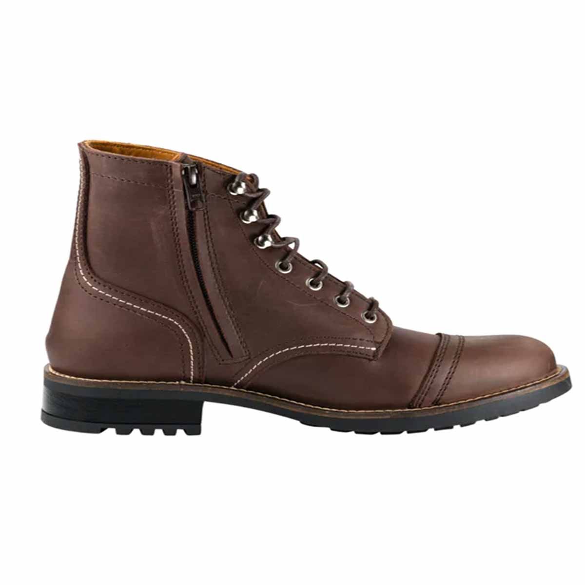 Rokker Moto Ranger Ladies Boot - Brown - Salt Flats Clothing
