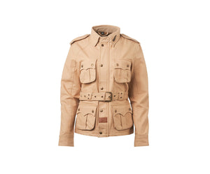 Fuel Motorcycles Safari Ladies Jacket - Sand - Salt Flats Clothing