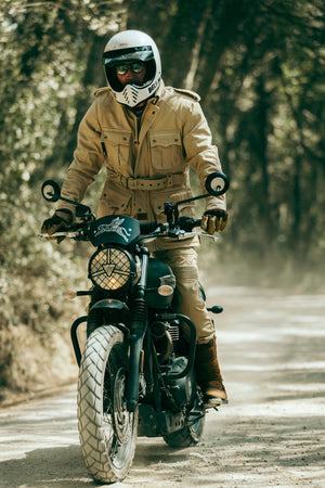 Fuel Motorcycles Safari Jacket - Sand - Salt Flats Clothing