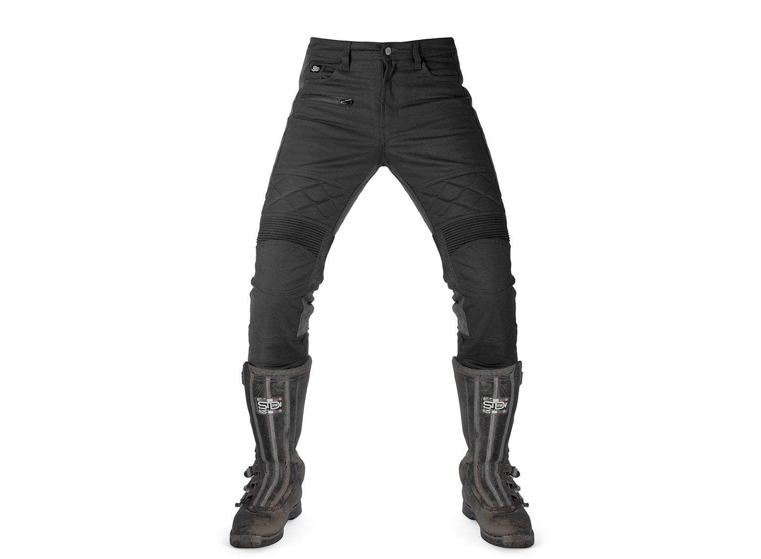Fuel Motorcycles Sergeant 2 Trousers - Black - Salt Flats Clothing