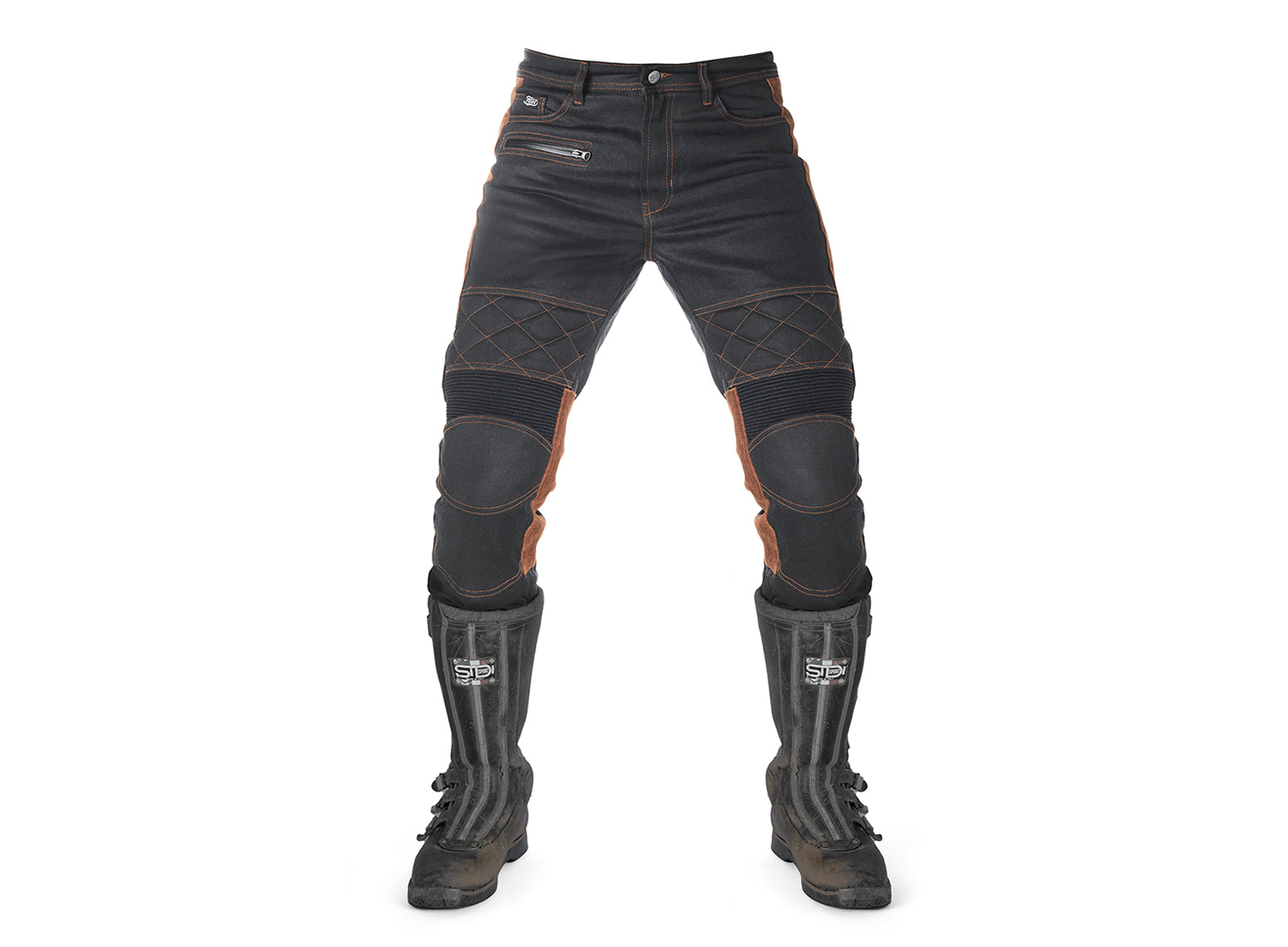 Fuel Motorcycles Sergeant 2 Trousers - Waxed Denim - Salt Flats Clothing