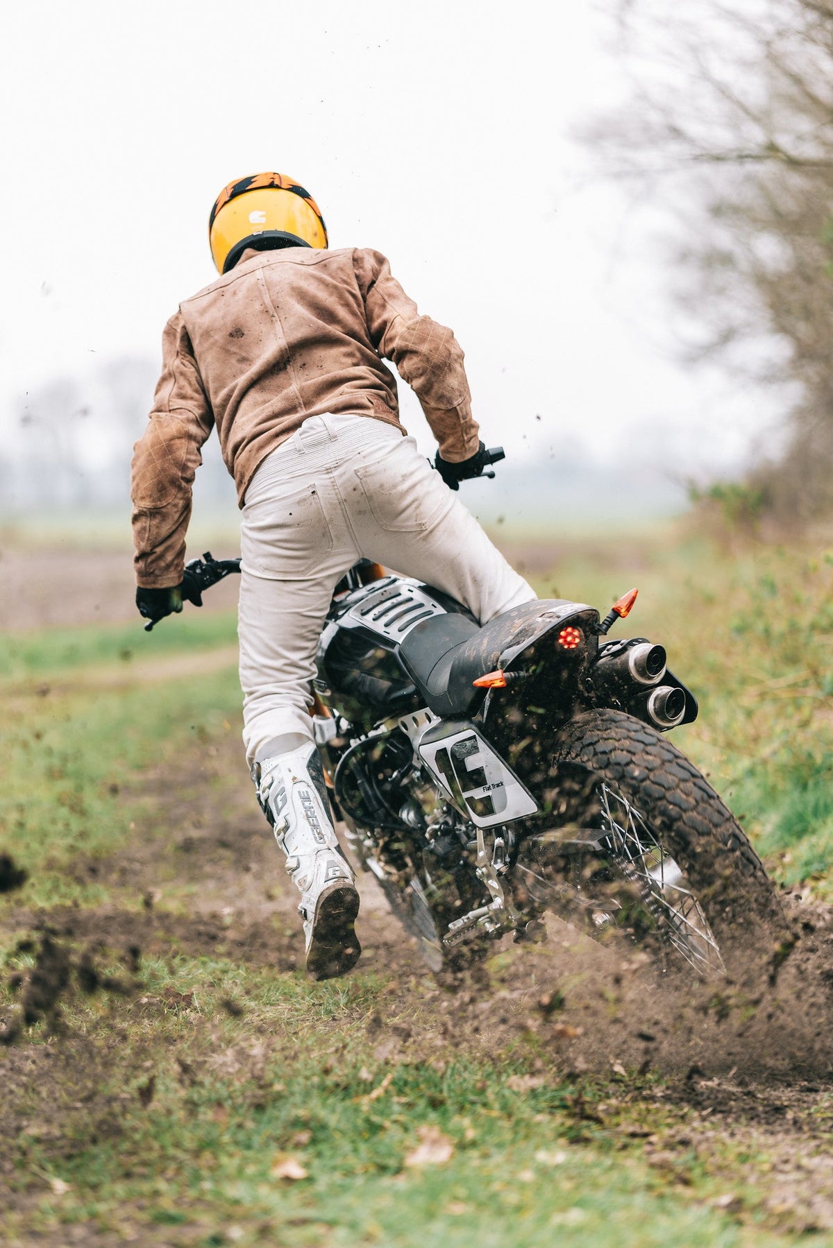 Fuel Motorcycles Sergeant 2 Trousers - Colonial White - Salt Flats Clothing