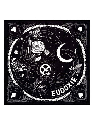Eudoxie - Eudoxie Thelma Black Bandana - Bandana's and Tubes - Salt Flats Clothing