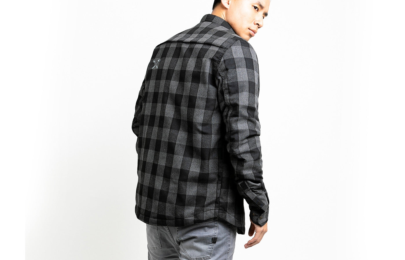 John Doe Motoshirt - Grey/Black - Salt Flats Clothing