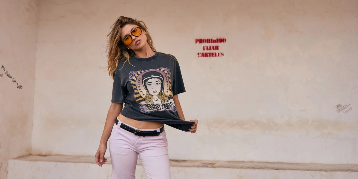 Wildust Sisters Rebel Rider Ladies T'Shirt - Salt Flats Clothing