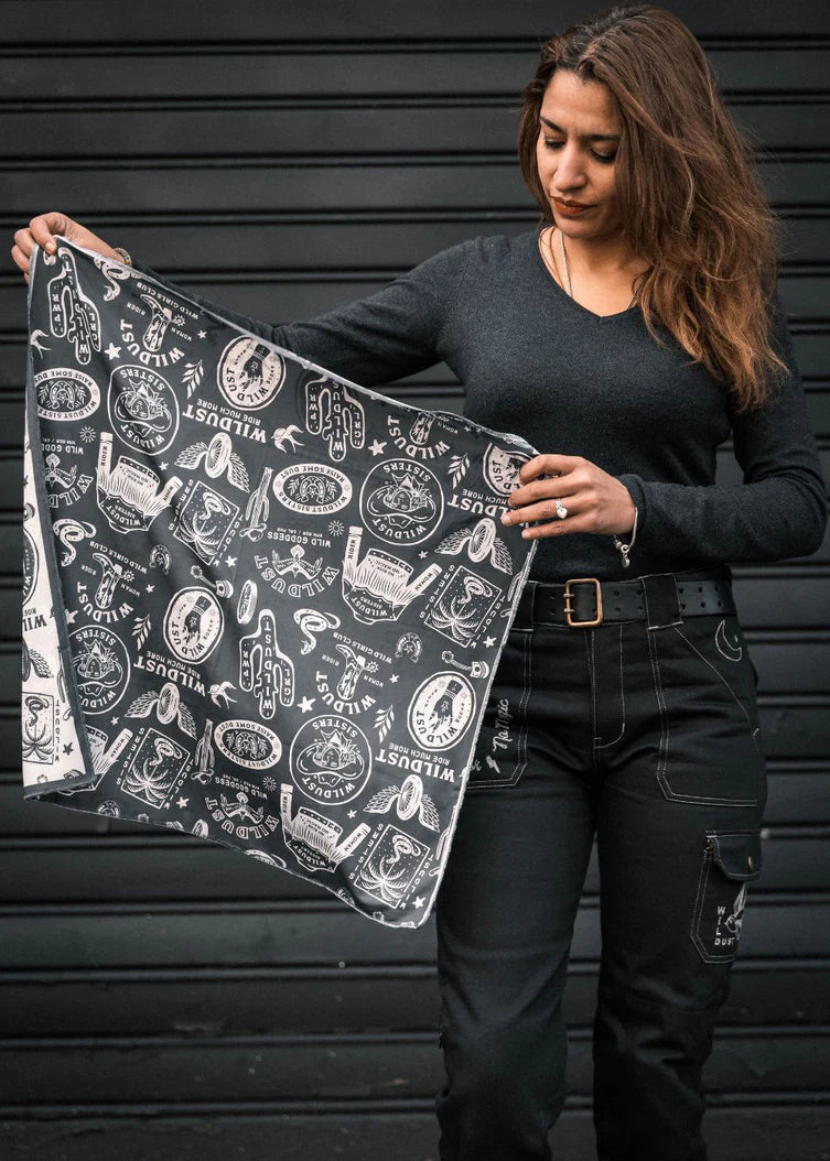 Wildust Sisters Wild Spirit Scarf - Grey - Salt Flats Clothing