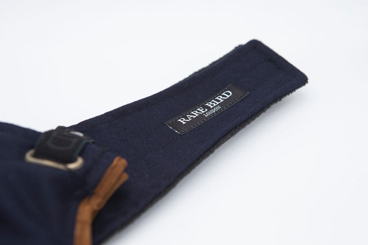 Rare Bird London MKII Wool Face Polution Mask - Navy Blue