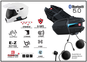 UCLEAR MOTION INFINITY DUAL PACK BLUETOOTH HELMET COMMUNICATION