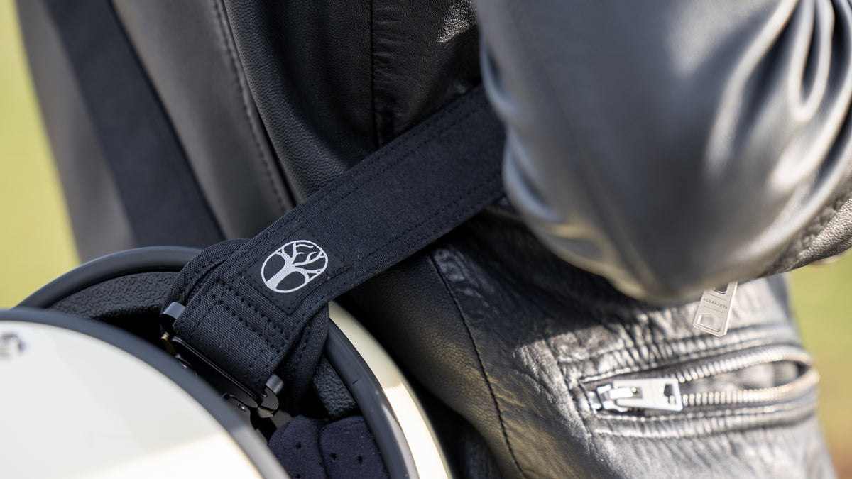 Wentworth Goods Co Wax Cotton Helmet Sling - Black