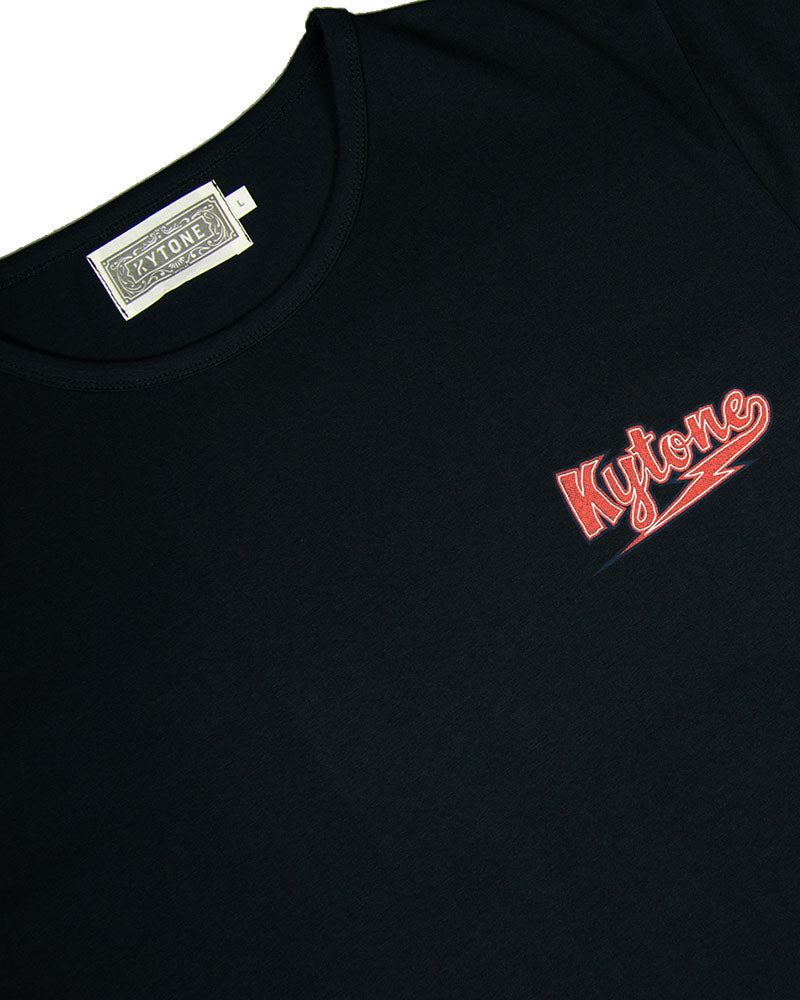 Kytone Bolt Black T'Shirt - Salt Flats Clothing