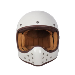 ByCity The Rock Full Face Helmet - White Bone