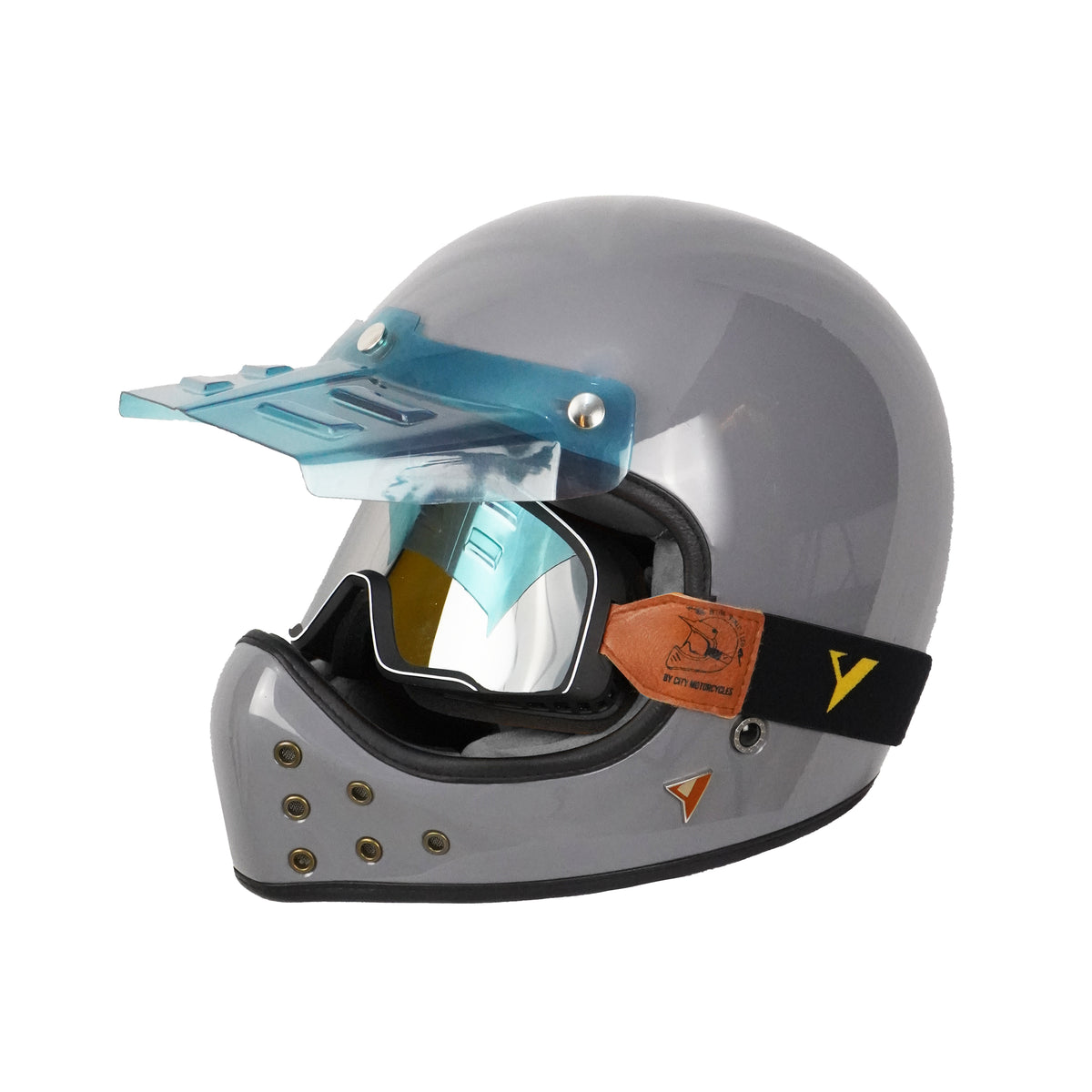 ByCity The Rock Full Face Helmet - Dark Grey R22.06 - Salt Flats Clothing