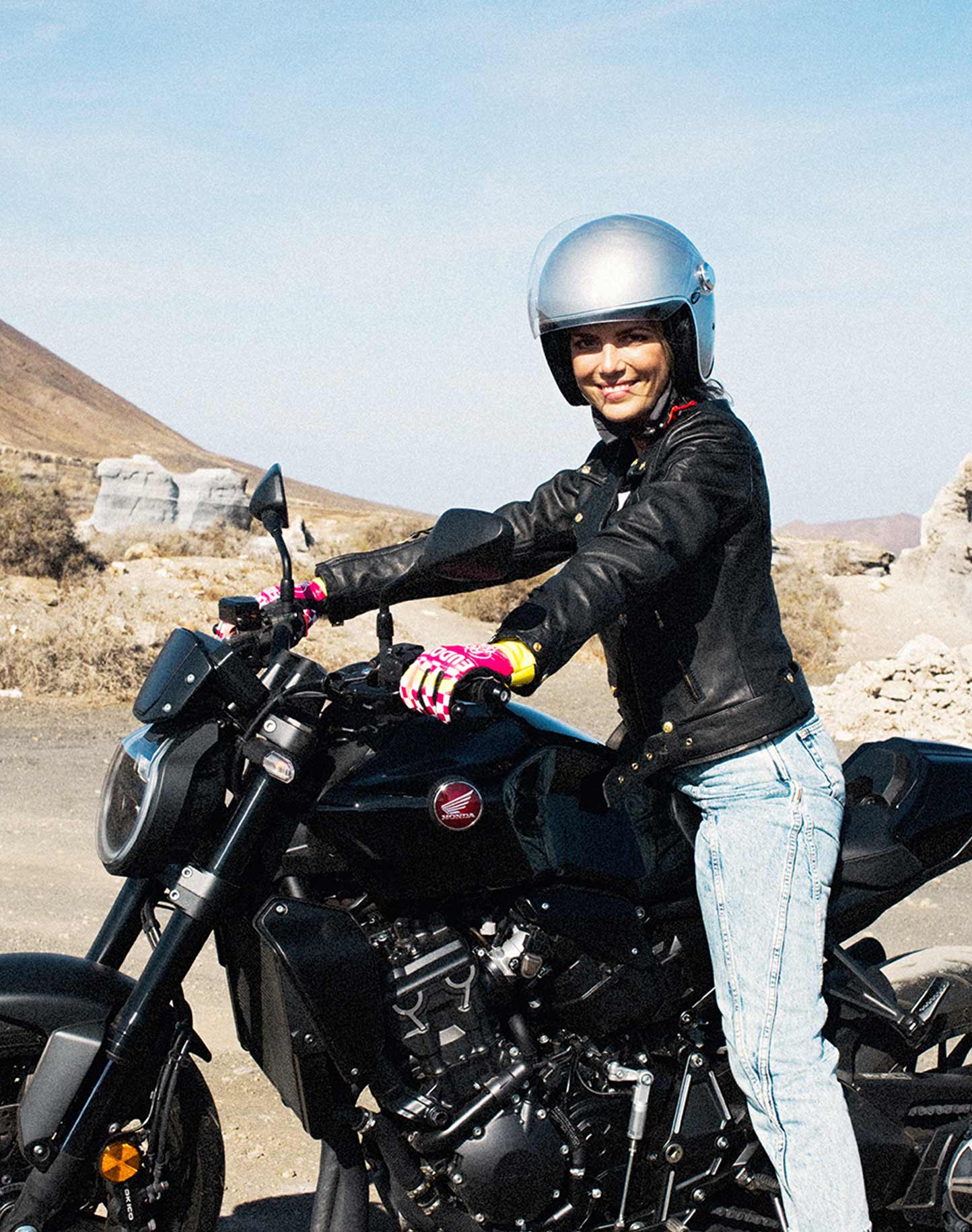 Eudoxie Amy Ladies Leather Jacket - Salt Flats Clothing