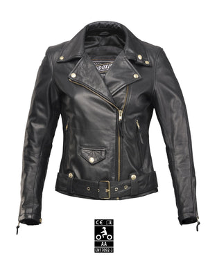 Eudoxie Amy Ladies Leather Jacket - Salt Flats Clothing