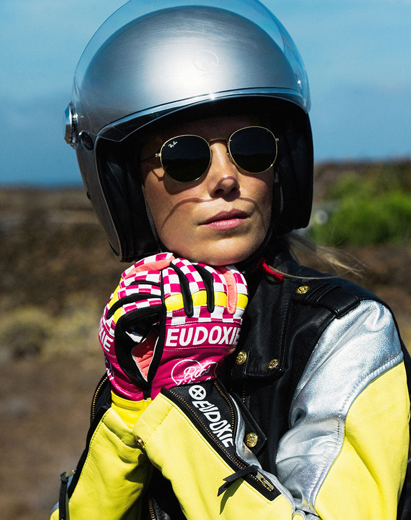 Eudoxie Lizzie Pop Pink Ladies Gloves - Salt Flats Clothing