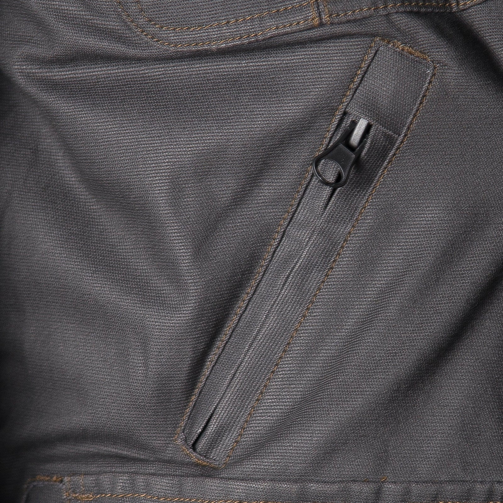 By City Men's London II Waxed Cotton Jacket - Black