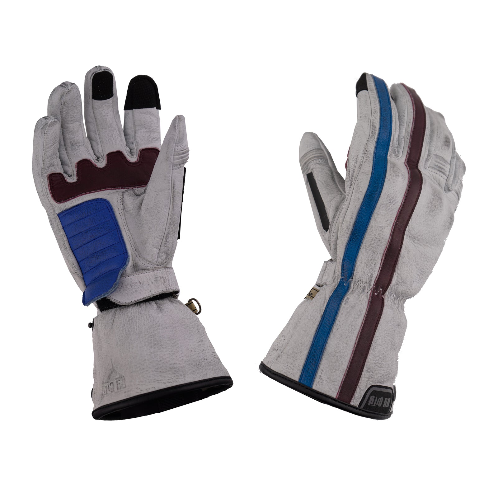 ByCity Men's Oslo White Gloves - Salt Flats Clothing