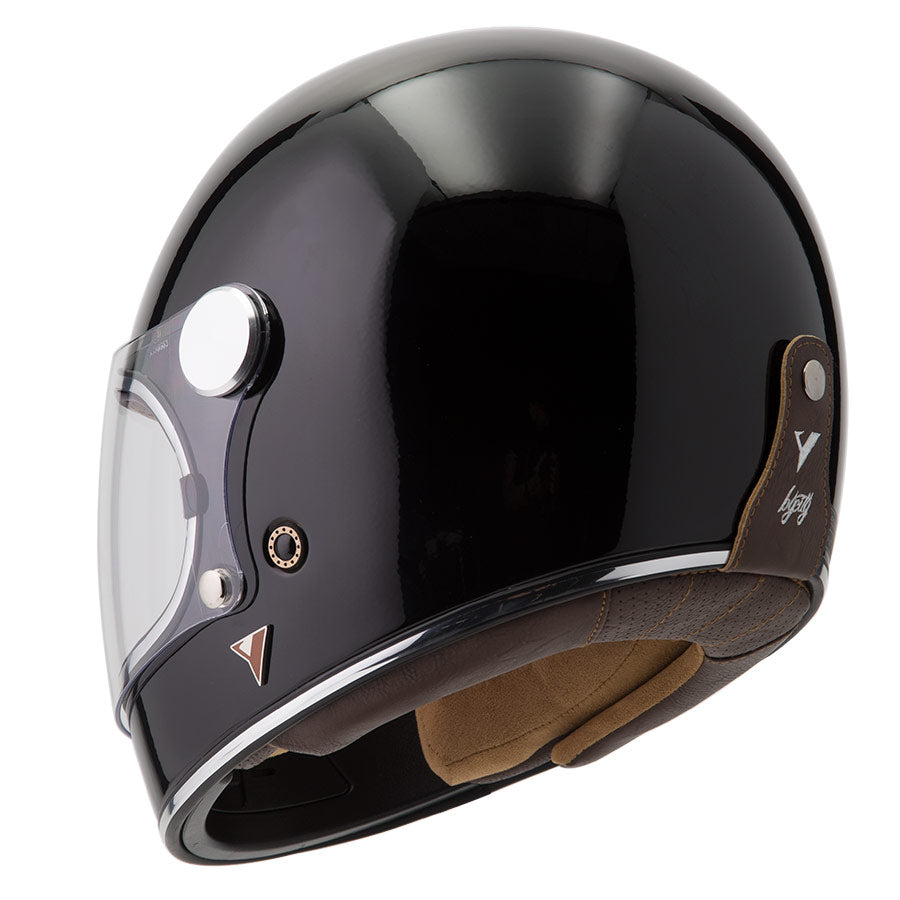 ByCity Roadster II Full Face Helmet - Gloss Black R22.06 - Salt Flats Clothing