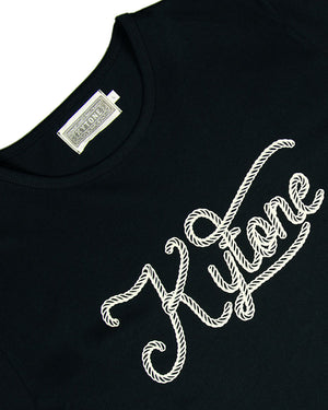 Kytone Rope Black T'Shirt - Salt Flats Clothing