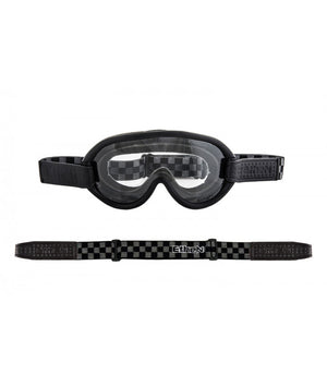 Ethen Scrambler Goggles - Black Grey Checker