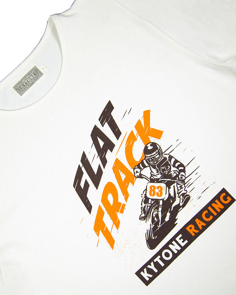 Kytone Tracker White T'Shirt - Salt Flats Clothing