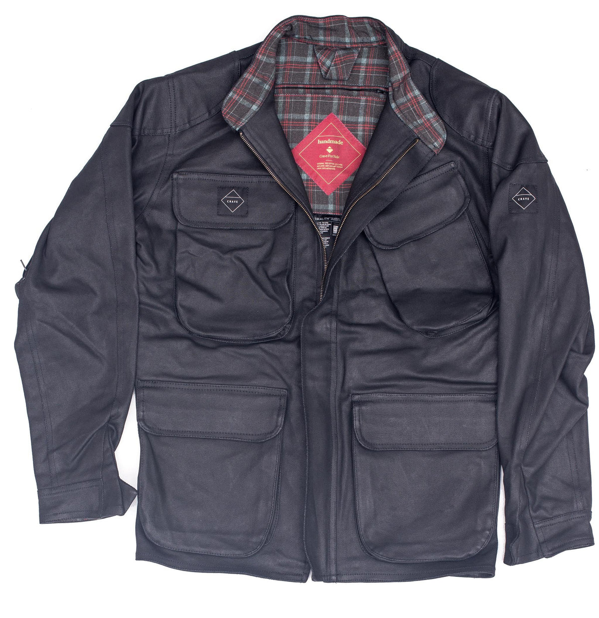 Crave Waxed Trophy Armalith Riding Jacket