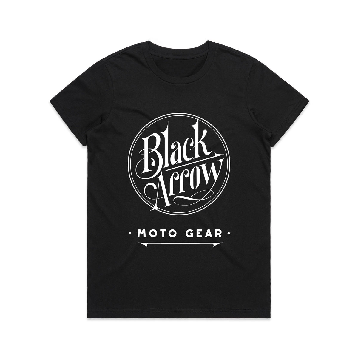 Black Arrow - Black Arrow Ladies Logo T'Shirt - T-Shirts - Salt Flats Clothing