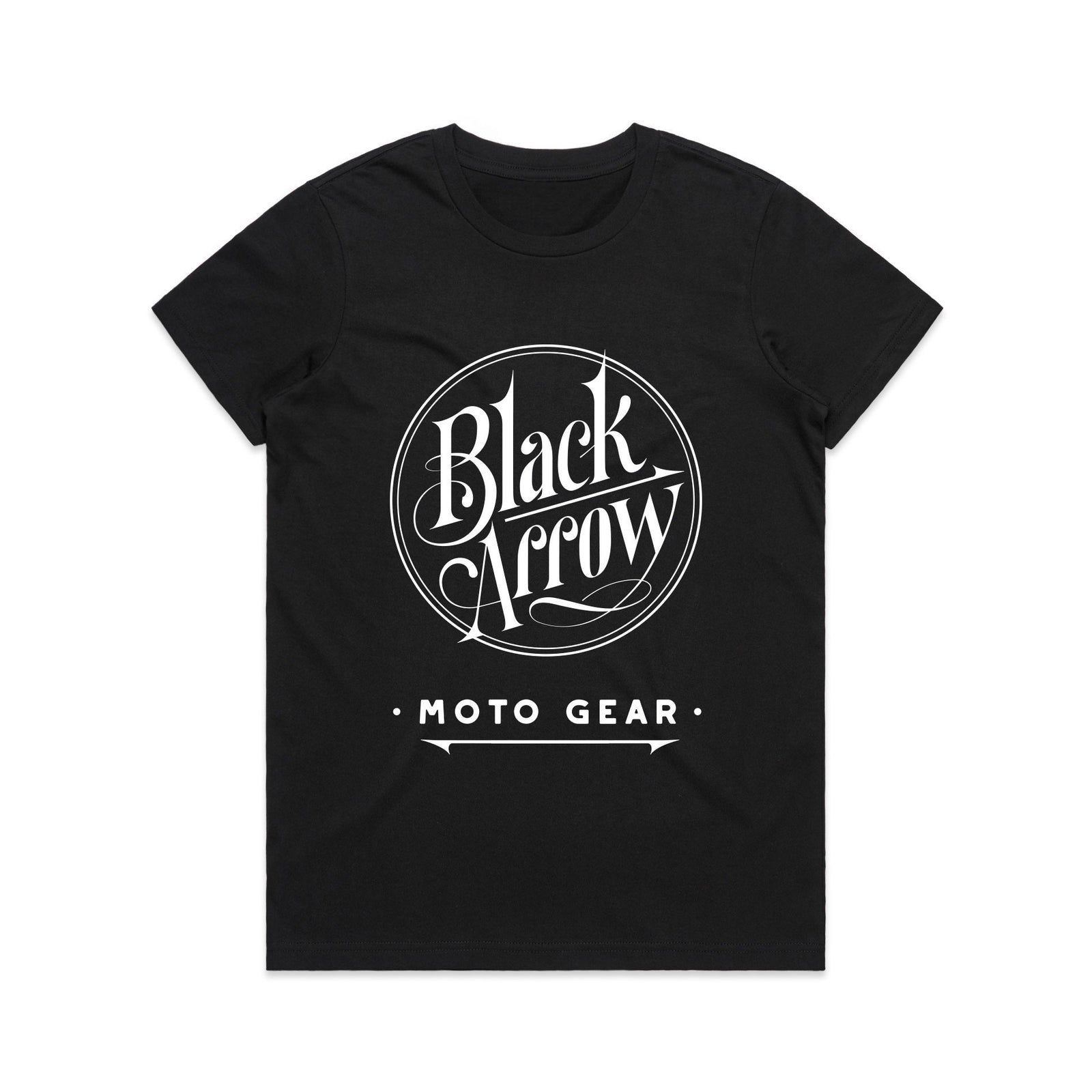 Black Arrow - Black Arrow Ladies Logo T'Shirt - T-Shirts - Salt Flats Clothing
