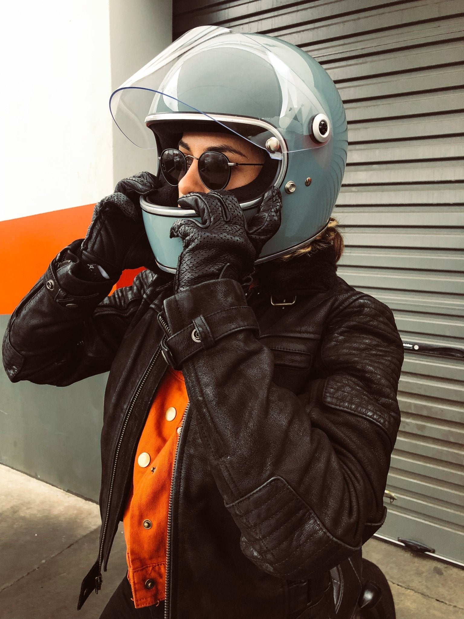Black Arrow - Black Arrow Ladies Night Hawk Buffalo Leather Jacket - Ladies Jackets - Salt Flats Clothing