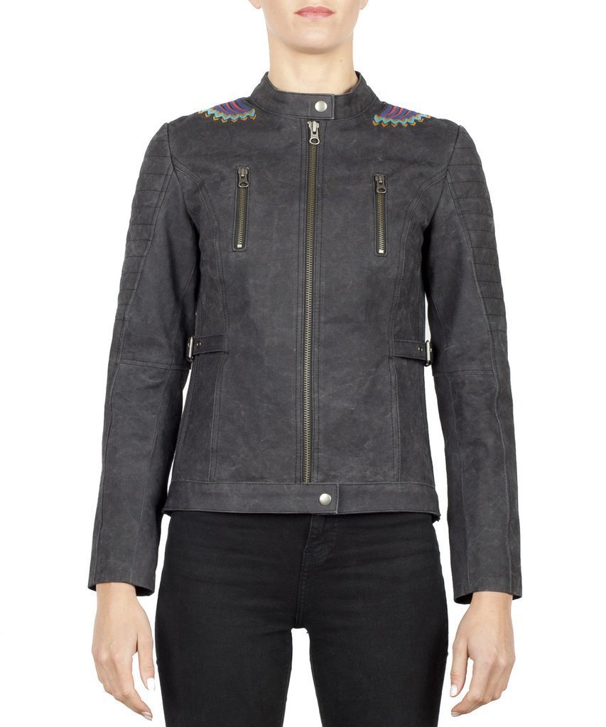 Black Arrow - Black Arrow Ladies Urban Tribe Waxed Cotton Jacket - Ladies Jackets - Salt Flats Clothing