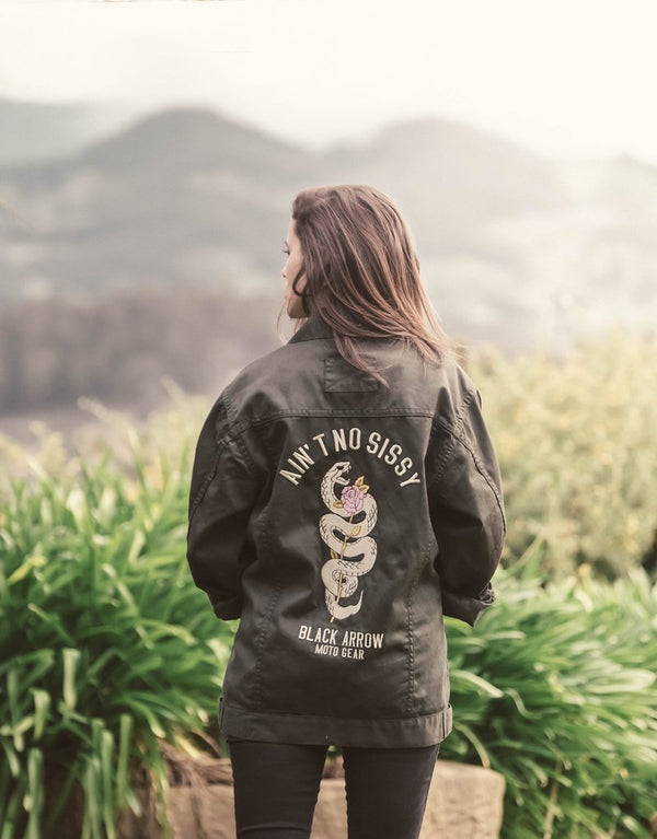 Black Arrow Ladies Utility Jacket Salt Flats Clothing